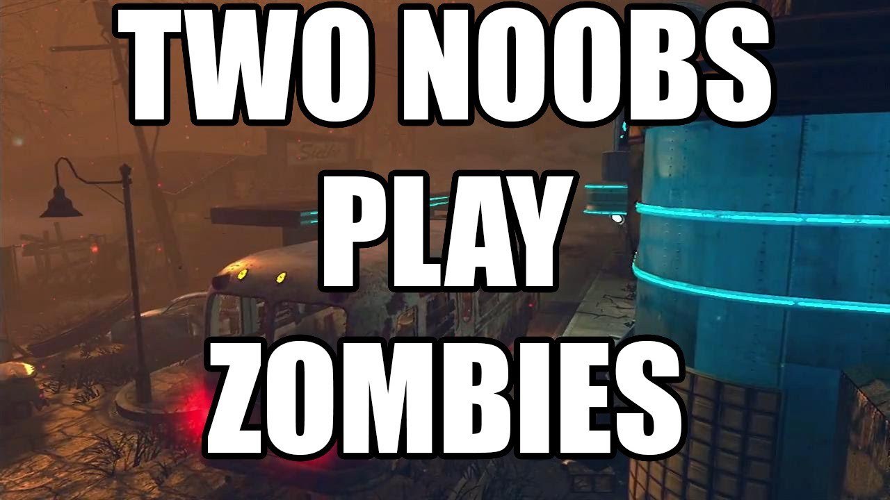 Black Ops 2 Zombies: Two noobs discover tranzit (funny) PART 1