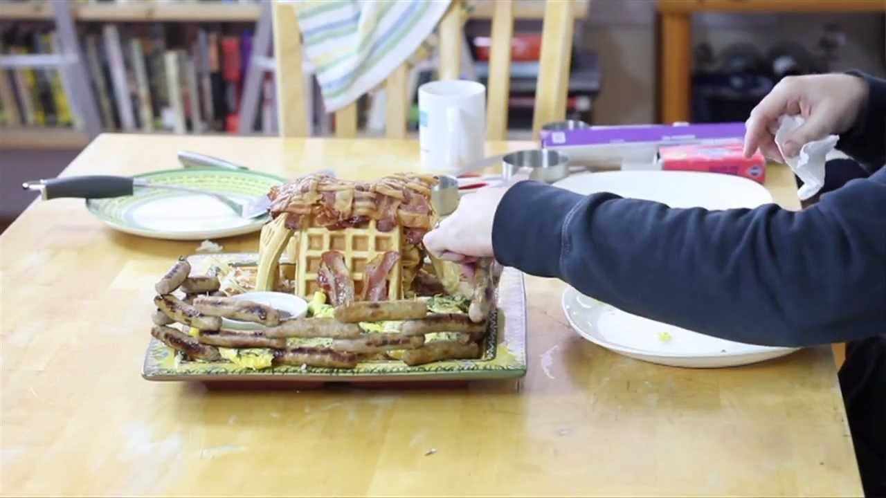 A Real Waffle House | New Recipe To Me | Epic Meal Time Homage