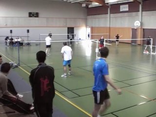 Badminton Lezennes 12-01-2014