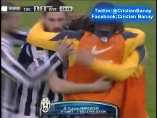 Cagliari 1 Juventus 4 (Relato Jorge Barril) Serie A Tim 2014