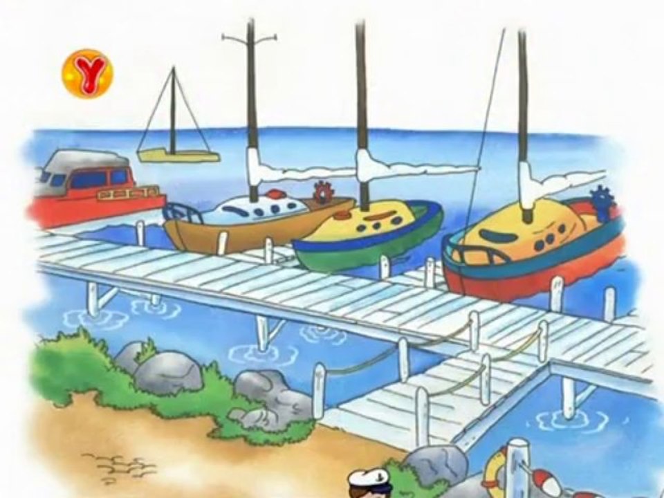 caillou  çiftçi 2.kısım - sıra 2- kubilaysavash -koyun shaun -pingu