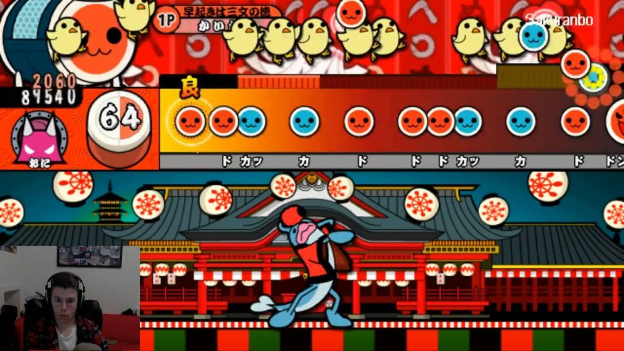 Taiko no Tatsujin (TaikoJiro v2 beta) - SAKURANBO - ゲームをする