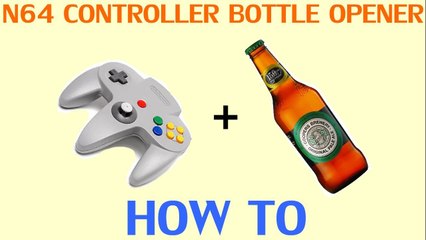 HOW TO: Open Beer with an N64 Controller - DoTheBeer