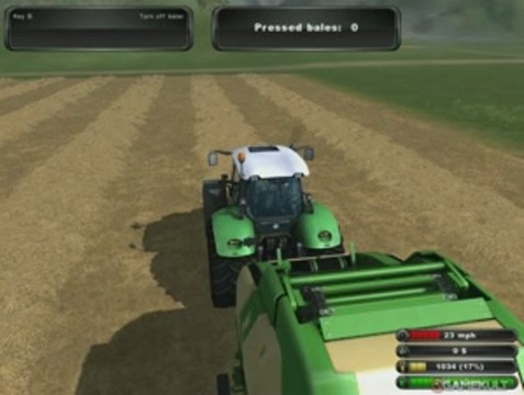 Farming Simulator 2011 - Super Tracteur va nous en pondre une !
