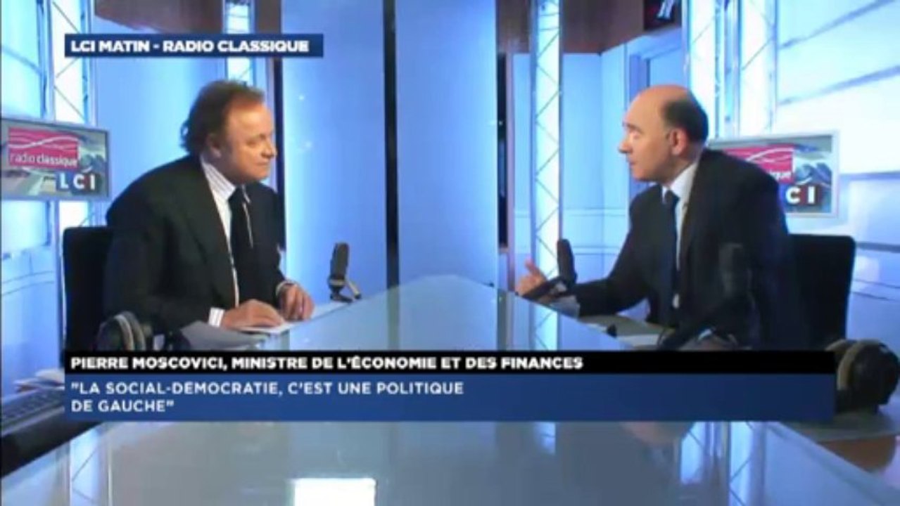 Pierre Moscovici, invité de Guillaume Durand avec LCI