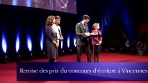 Concours d'écriture à Vincennes pour tous les quartiers avec Véronique Olmi Henry Gruvman Josy Top Laurent Lafon