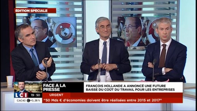 140114 Olivier Faure réagit à la conférence de presse de François Hollande