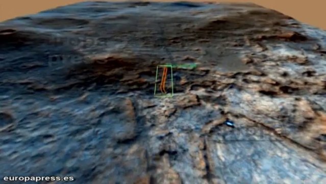 El Curiosity, fotografiado desde la órbita de Marte