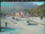 Antalya Alanya'daki İnanılmaz Motorsiklet Kazası