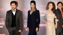Shahrukh Khan, Deepika Padukone, Sonakshi Singh Walk The Screen Awards 2014 Red Carpet