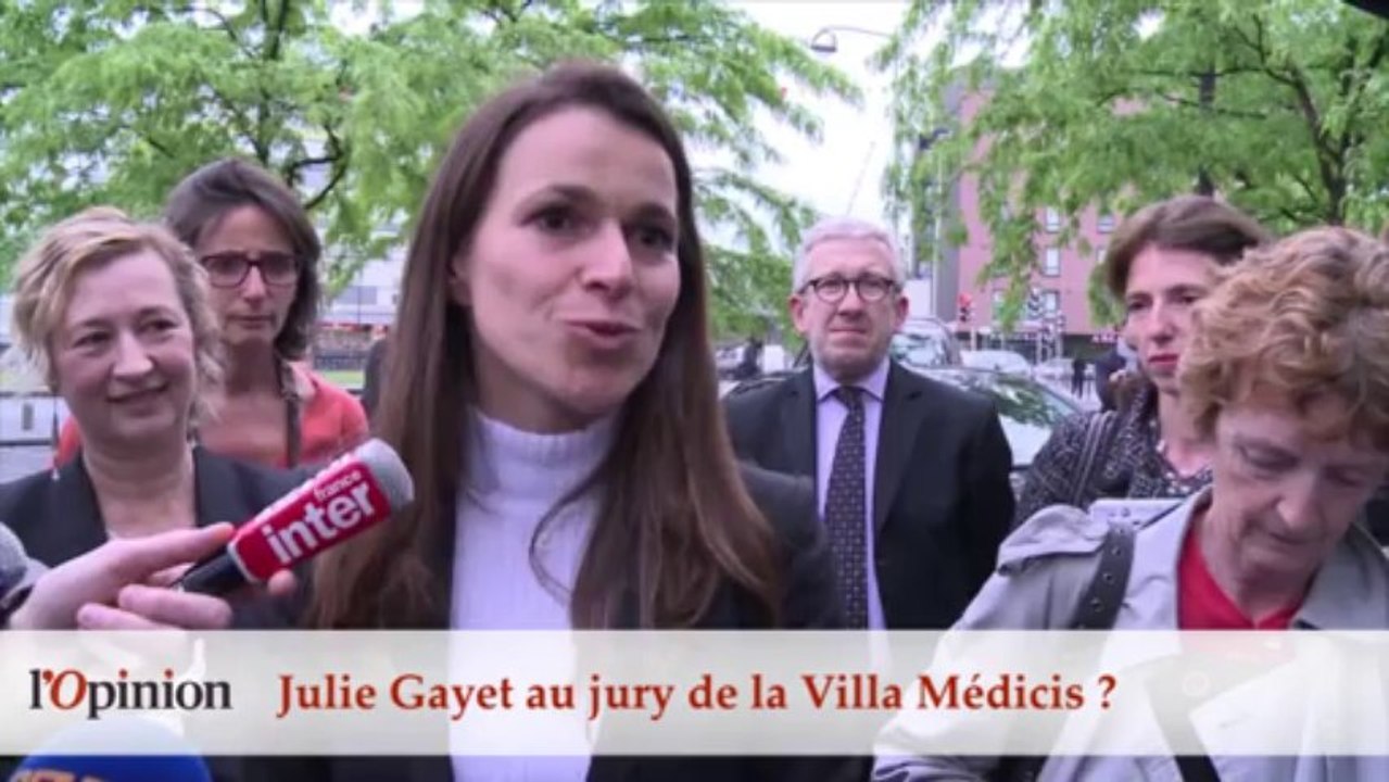 60" : Julie Gayet au jury de la Villa Médicis ?