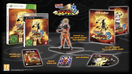 Naruto Shippuden Ultimate Ninja Storm 3 - Naruto Gameplay