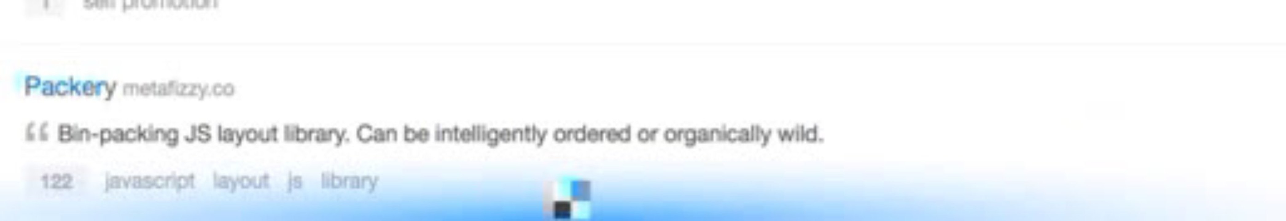 Delicious.com infinite scrolling loader