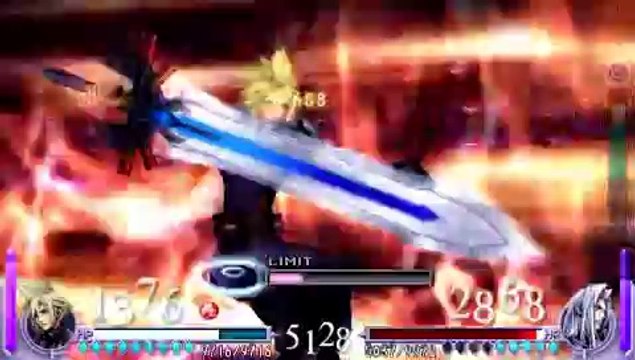 Dissidia : Final Fantasy - Cloud vs Sephiroth