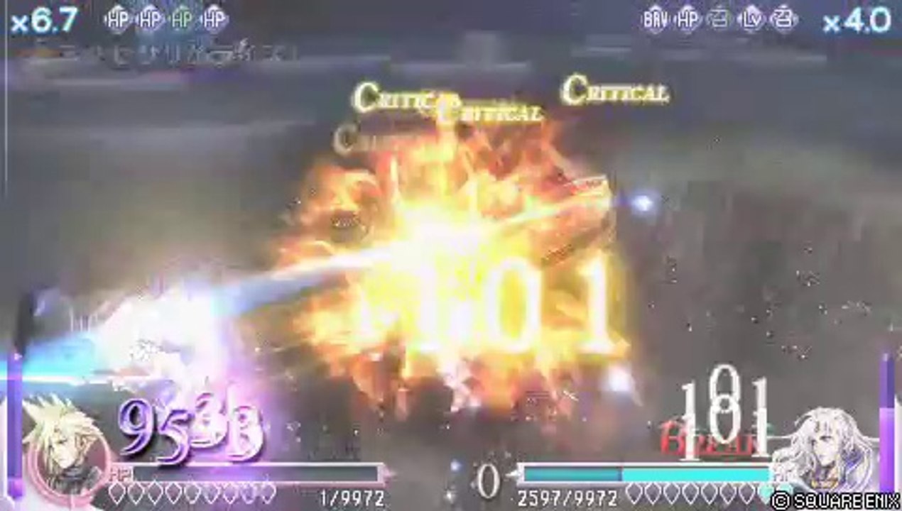 Dissidia : Final Fantasy - Cloud vs Cecil