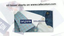 Boxer shorts colour CAFÉ COTON Buy your boxer shorts on cafecoton.com / vente caleçon