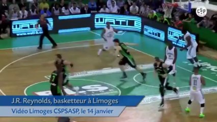 Une passe se transforme en incroyable panier à 3 points à Limoges