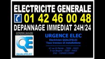PARIS 8eme - ELECTRICIEN DEPANNAGE 24/24 - 0142460048 - TARIFS ANNONCES GARANTIS RESPECTES