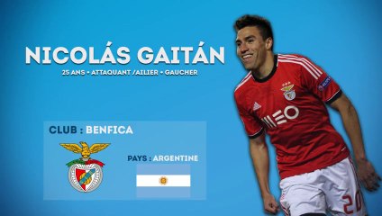 Nicolás Gaitán, le feu follet du Benfica Lisbonne