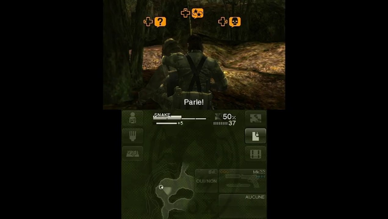 Metal Gear Solid Snake Eater 3D - Il ne voulait pas parler...
