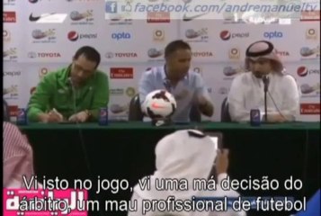 Vitor Pereira - Al-Ahli - conferência de imprensa atribulada  (LEGENDADO)