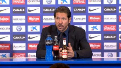 El Cholo Simeone orgoglioso del suo Atletico Madrid