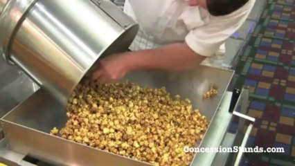 Making Caramel Popcorn