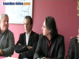 Lourdes : Conférence de presse des 4 requérants  sur l'annulation de la délibération  la protection fonctionnelle du maire par le tribunal d’administratif de Pau.