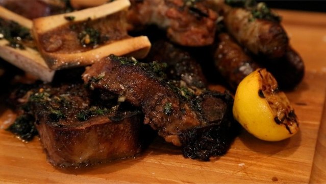 Whip up burnt lemon chimichurri like a top chef