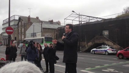 Discours aux salariés d'Alcatel