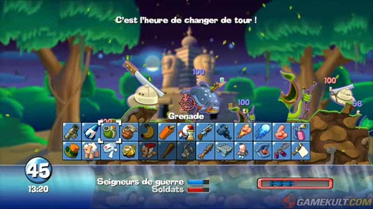 Worms - Sainte grenade manquée