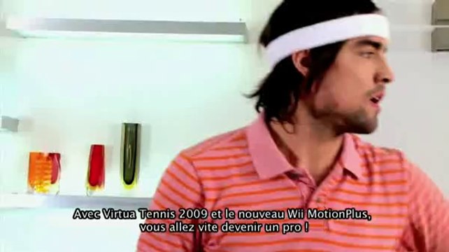 Virtua Tennis 2009 - L'apport du Wii Motion Plus