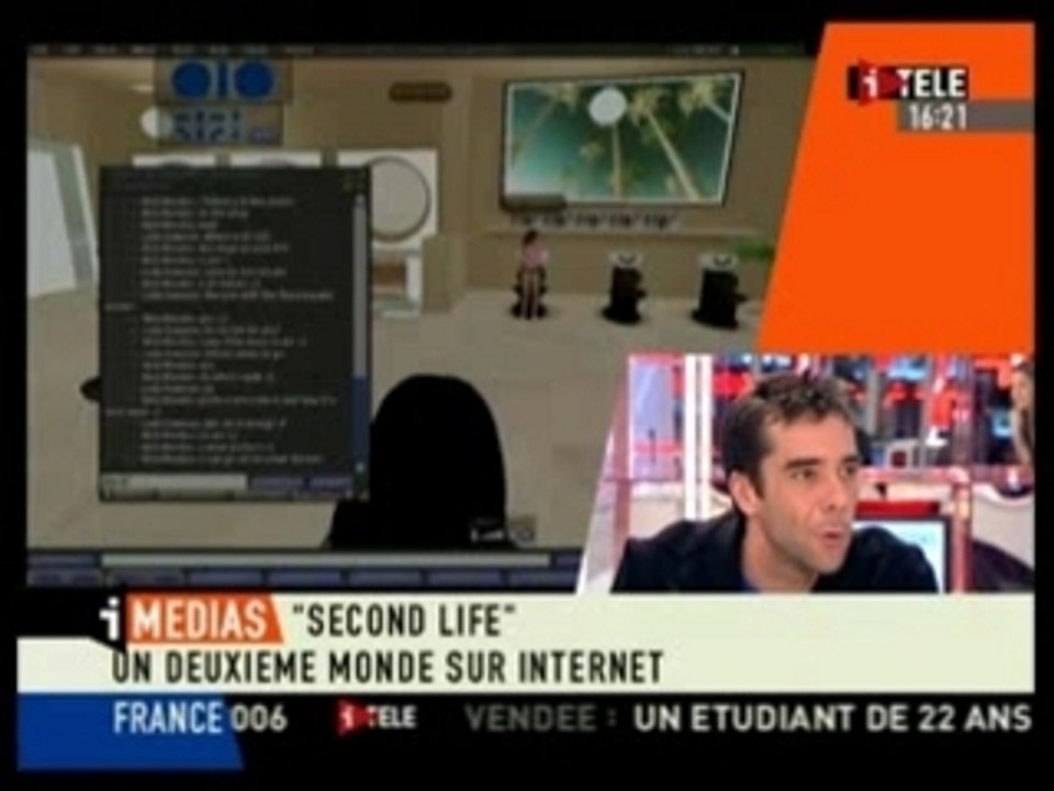 Second Life sur iTELE