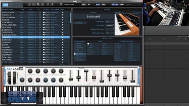 Arturia KeyLab 49 hybrid synth controller review - SoundsAndGear