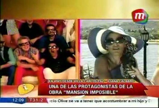 Iliana hablando de Mansión Imposible en Informadísimos - 15 de Enero