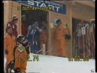 INNSBRUCK 1976 SLALOM ORO GROS ARGENTO THOENI