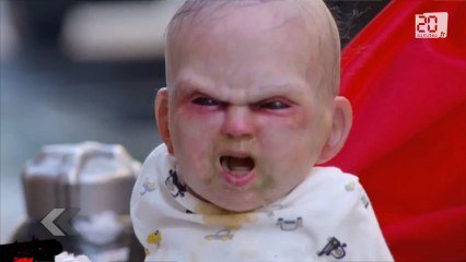 Un bébé démoniaque terrifie les passants