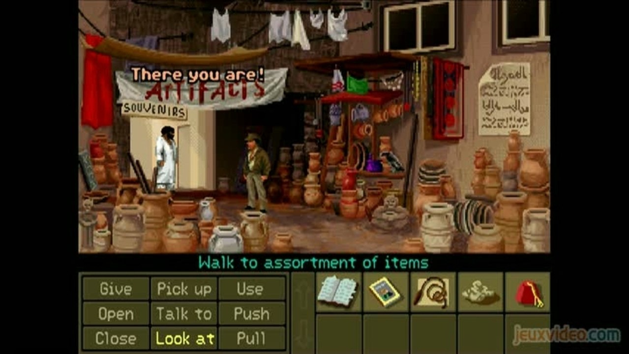 Gaming live Indiana Jones and the Fate of Atlantis - 2/3 : Casse-tête en solo PC Mac