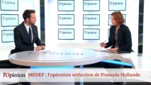 Décryptages : MEDEF : l'opération séduction de François Hollande