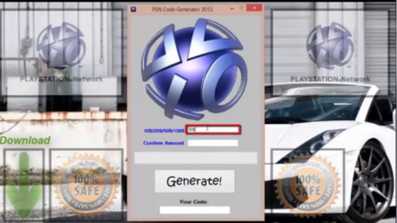 Get Free PSN Code Generator January 2014(Fully Working)