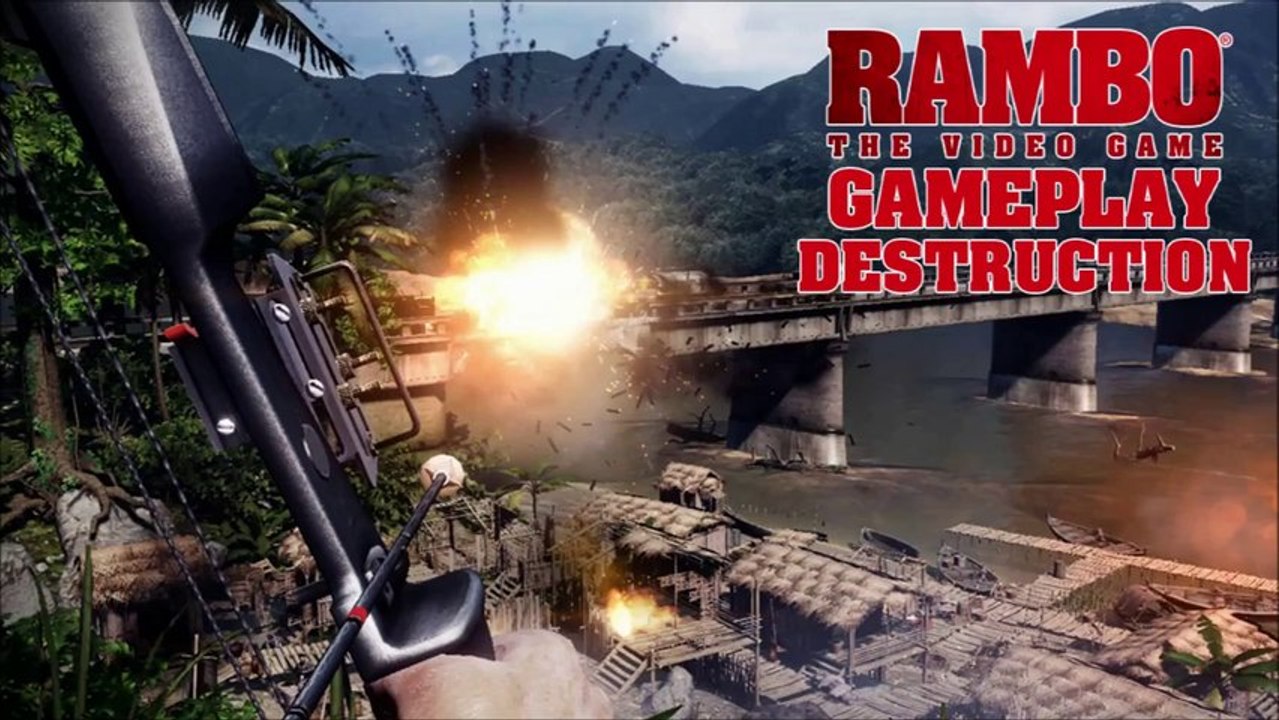 Rambo (PS3) - Quelques phases de gameplay