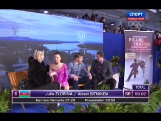 EC 2014 9 Julia ZLOBINA / Alexei SITNIKOV SD