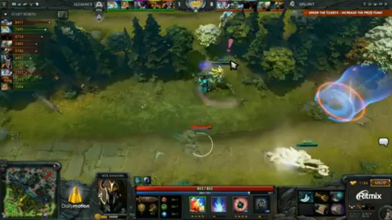 The Alliance vs Speed Gaming Game 1 - DOTA 2 Champions League Grand Final - TobiWan & Clairvoyance