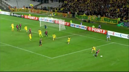 But Timothée KOLODZIEJCZAK (72ème) - FC Nantes - OGC Nice - (4-3) - 15/01/14