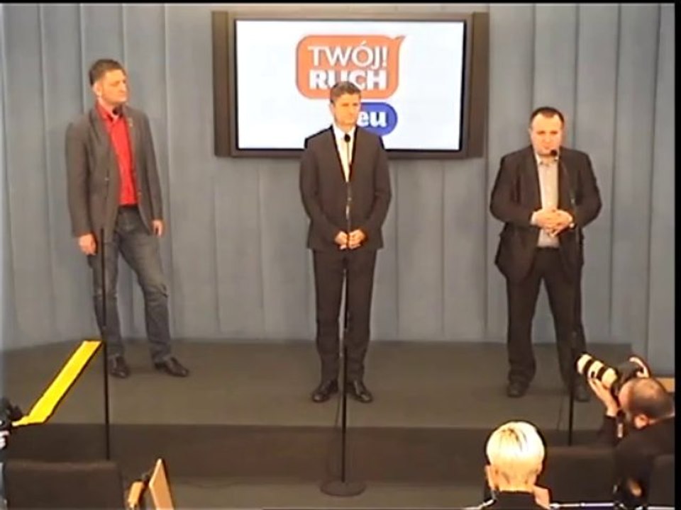 Konferencja prasowa - Bandycki napad na Annę Grodzką