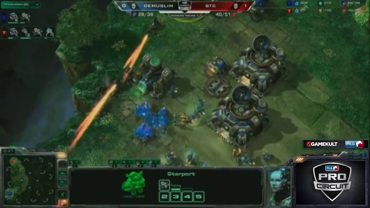 StarCraft II : Wings of Liberty - MLG Raleigh - Demuslin vs STC - Match 2