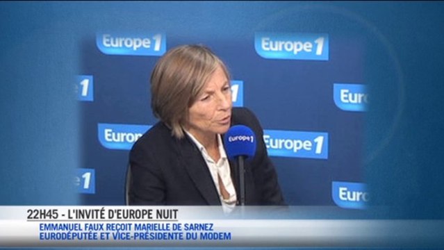Marielle de Sarnez : il pourra y avoir des soutiens et des convergences si Hollande passe à l’acte