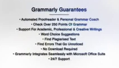 Comprehensive Grammarly Review
