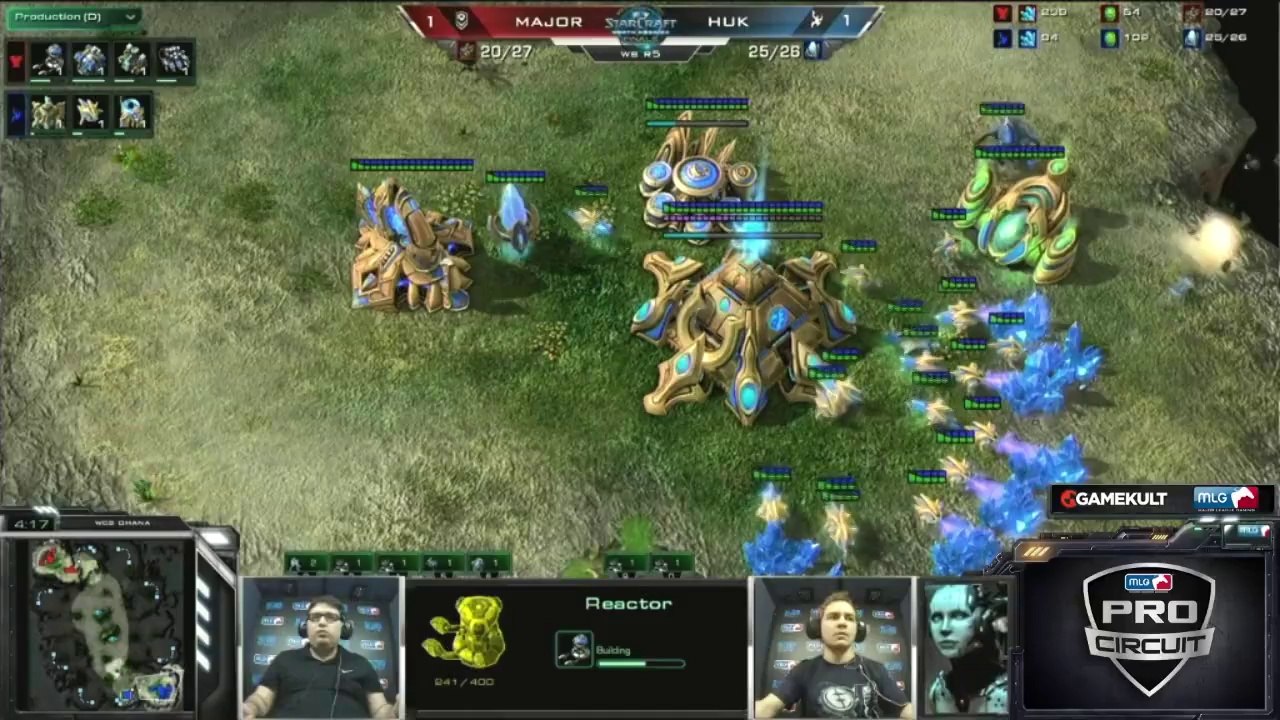 StarCraft II : Wings of Liberty - MLG Raleigh - Major vs Huk - Match 3
