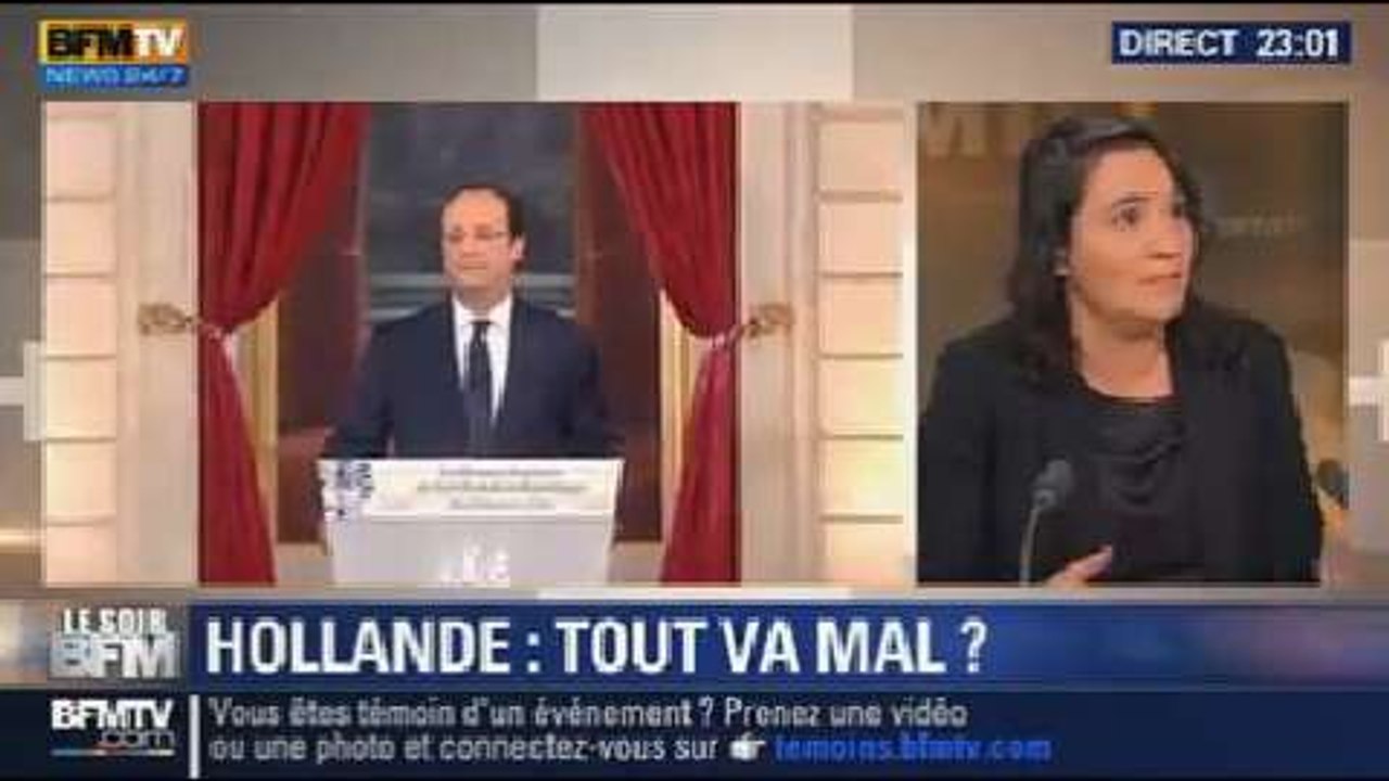 Le Soir BFM: François Hollande: est-ce que tout va mal ? - 15/01 2/4